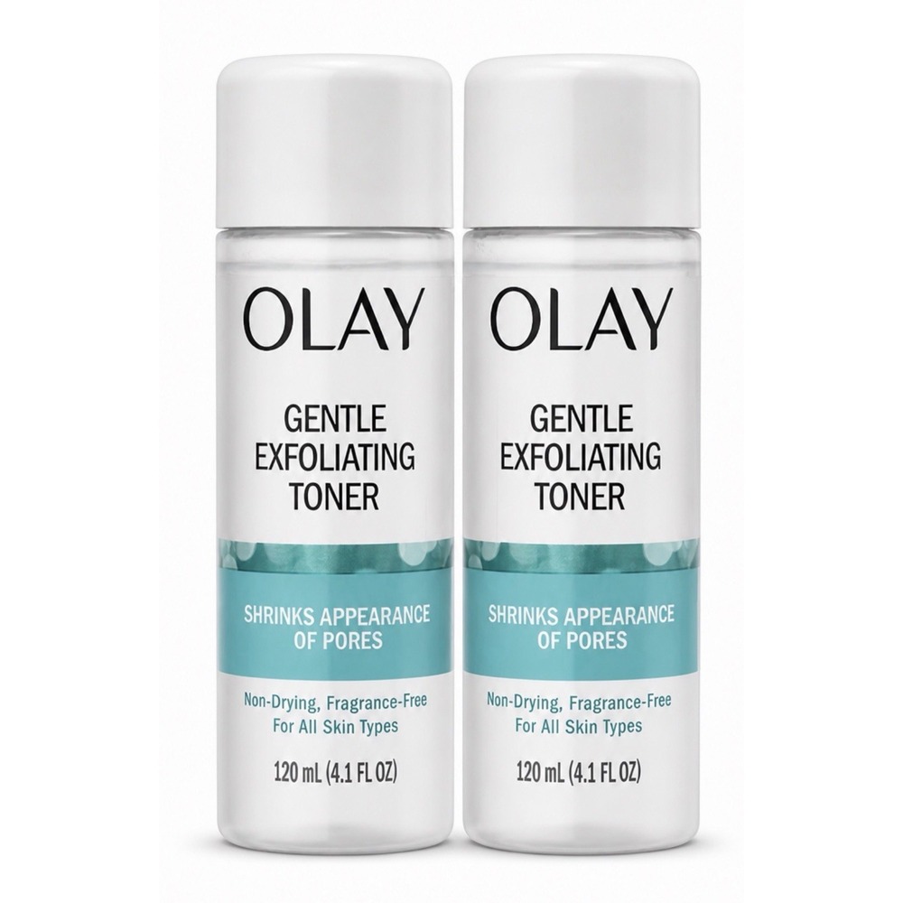 Olay Gentle Exfoliating Toner 120mL Pack of 2